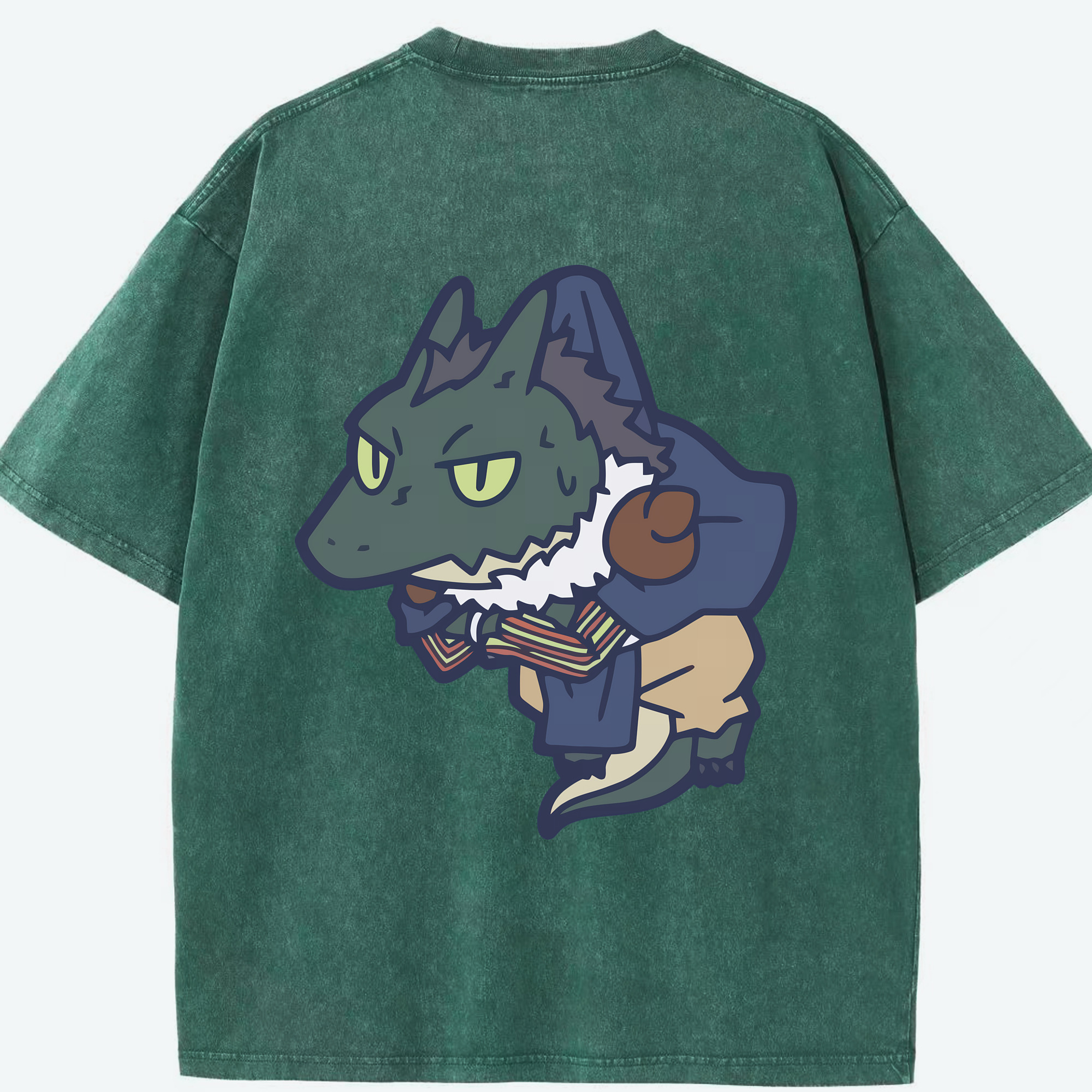 （画像用） 転スラ Regarding Reincarnated to Slime 綿100% ヴィンテージ風 半袖Tシャツ（背面プリント）